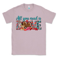 Lilac all you need is love Classic Tee - NancyCooperArtShop