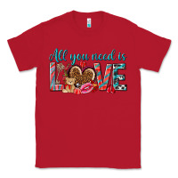 Red all you need is love Classic Tee - NancyCooperArtShop