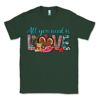 Sports Green all you need is love Classic Tee - NancyCooperArtShop