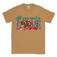 Toasted Coconut all you need is love Classic Tee - NancyCooperArtShop