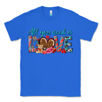 True Royal all you need is love Classic Tee - NancyCooperArtShop