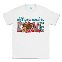 White all you need is love Classic Tee - NancyCooperArtShop