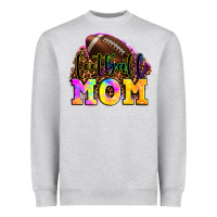 Heather Grey football mom Heavyweight Sweatshirt - LillyAllenDesigns