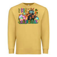 Antique Gold I dig Easter Day Premium Sweatshirt - CowGirlArtShop
