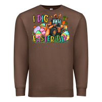 Chestnut I dig Easter Day Premium Sweatshirt - CowGirlArtShop