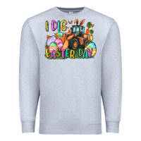 Heather Grey I dig Easter Day Premium Sweatshirt - CowGirlArtShop