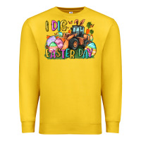 Lemon I dig Easter Day Premium Sweatshirt - CowGirlArtShop