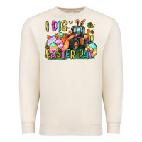Sandshell I dig Easter Day Premium Sweatshirt - CowGirlArtShop