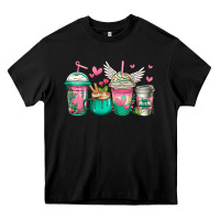 Black best mom ever mothers day coffee cups Heavy Core Tee - Jasminsmagicworld