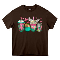 Chocolate Brown best mom ever mothers day coffee cups Heavy Core Tee - Jasminsmagicworld