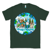 Sports Green merry christmas Classic Tee - CowhideDigitalArt