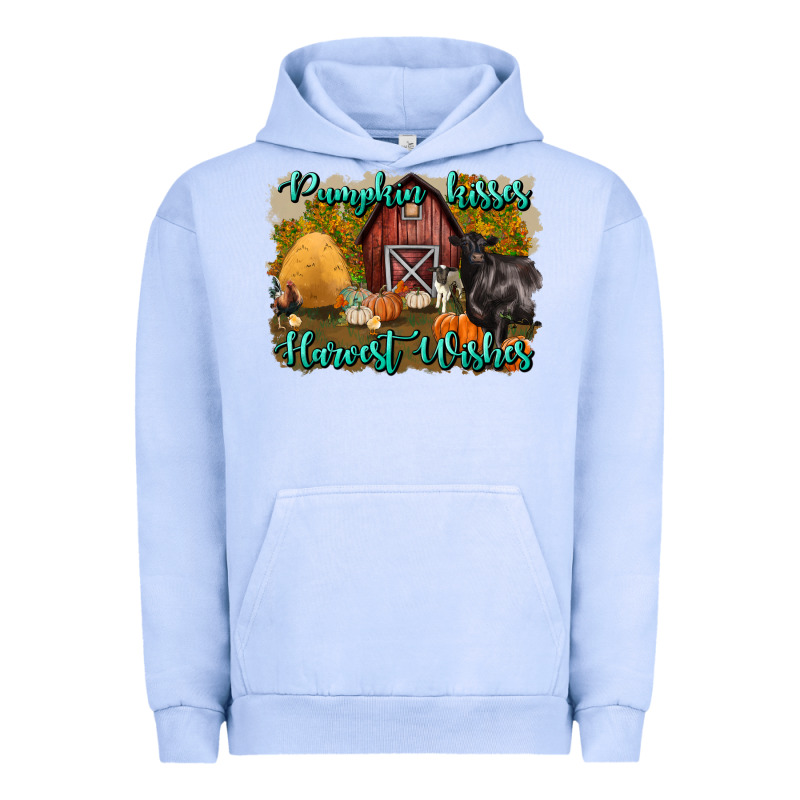 Pumpkin Kisses Harvest Wishes Urban Hoodie by BundleAndBundleShop | Teevron