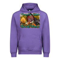 Tulip pumpkin kisses harvest wishes Urban Hoodie - BundleAndBundleShop