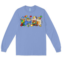 Colony Blue image title puzzlethemed beverages and accessories Long Sleeve Tee - LillyAllenDesigns