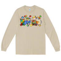 Mushroom image title puzzlethemed beverages and accessories Long Sleeve Tee - LillyAllenDesigns