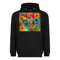 Black Mom rainbow sunflower Heavyweight Hoodie - CowGirlArtShop