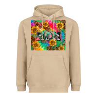 Mushroom Mom rainbow sunflower Heavyweight Hoodie - CowGirlArtShop