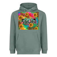 Sage Mom rainbow sunflower Heavyweight Hoodie - CowGirlArtShop