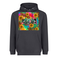 Smoke Mom rainbow sunflower Heavyweight Hoodie - CowGirlArtShop