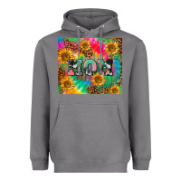Storm Mom rainbow sunflower Heavyweight Hoodie - CowGirlArtShop