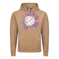 Vintage Coffee in my volleyball era Vintage Hoodie - MaliasSmallBusiness