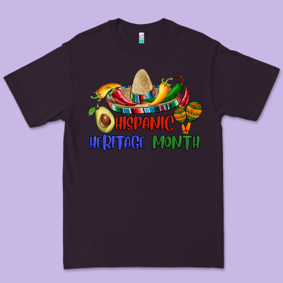 Hispanic Heritage Month Premium Tee Designed By Bundleandbundleshop