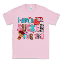 Bubblegum Pink i am a sucker for you Classic Tee - NancyCooperArtShop