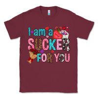 Burgundy i am a sucker for you Classic Tee - NancyCooperArtShop