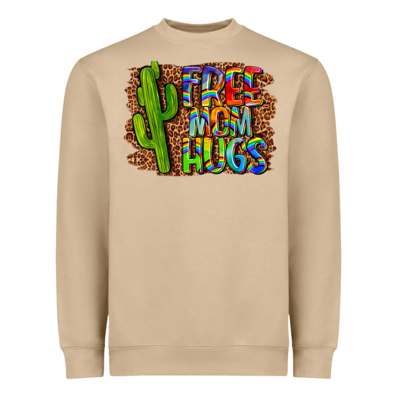 Free Mom Hugs Heavyweight Sweatshirt by LillyAllenDesigns | Teevron