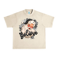 Sandshell believe buffalo plaid white christmas santa claus Urban Heavy Tee - MaliasSmallBusiness