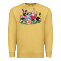 Antique Gold Easter gnomies truck  Easter Day Premium Sweatshirt - CowGirlArtShop