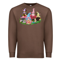 Chestnut Easter gnomies truck  Easter Day Premium Sweatshirt - CowGirlArtShop