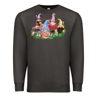 Smoke Easter gnomies truck  Easter Day Premium Sweatshirt - CowGirlArtShop