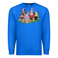 True Royal Easter gnomies truck  Easter Day Premium Sweatshirt - CowGirlArtShop