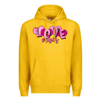 Love Vibes Valentine's Day Premium Hoodie | Teevron