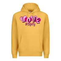 Mustard Love vibes Valentine's Day Premium Hoodie - HowdyJamesFarm