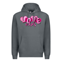Rock Love vibes Valentine's Day Premium Hoodie - HowdyJamesFarm