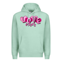 Seafoam Love vibes Valentine's Day Premium Hoodie - HowdyJamesFarm