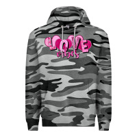 Slate Camo Love vibes Valentine's Day Premium Hoodie - HowdyJamesFarm