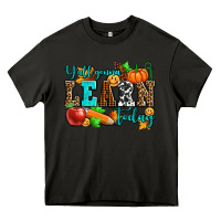 Asphalt y'all gonna learn today pumpkin and pen Heavy Core Tee - AdoDesignShop