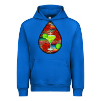 Cobalt mexican teardrop  4 Urban Hoodie - BundleAndBundleShop