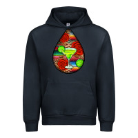 Navy mexican teardrop  4 Urban Hoodie - BundleAndBundleShop