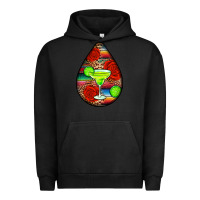 Pigment Black mexican teardrop  4 Urban Hoodie - BundleAndBundleShop