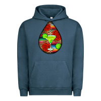 Pigment Midnight Navy mexican teardrop  4 Urban Hoodie - BundleAndBundleShop