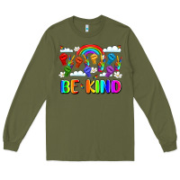 Army Green name celebrate kindness and diversity Long Sleeve Tee - LillyAllenDesigns