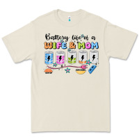 Bone battery life of a wife & mom Premium Tee - JahusDesignShop