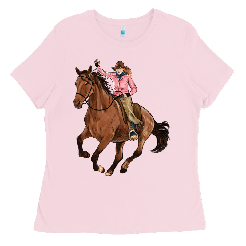 Cowgirl Ladies Tee by Artiststas | Teevron