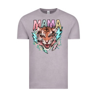Vintage Zinc mama tiger lightning bolt Vintage Tee - NancyCooperArtShop