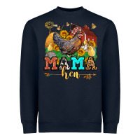 Navy mama hen Heavyweight Sweatshirt - LillyAllenDesigns