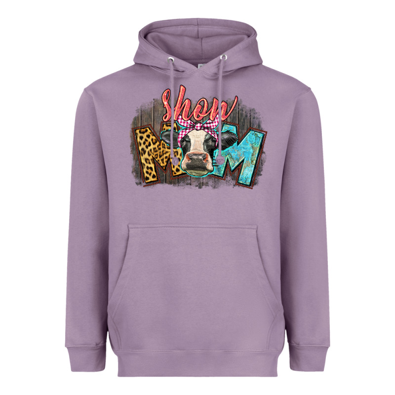 Show Mom Cow Heavyweight Hoodie by CowGirlArtShop | Teevron